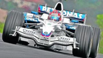 <b>ÉXITO. </b>Robert Kubica se impuso en el GP de Canadá 2006.