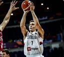Grupo D: Bogdanovic (30) supera a la Letonia de Porzingis (18)