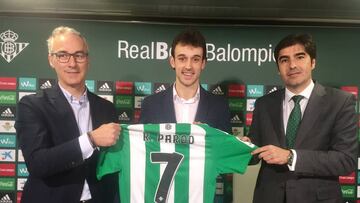 Rubén Pardo, con Torrecilla y Haro.