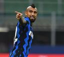 Inter y Vidal sufren y logran un agónico empate ante el Parma