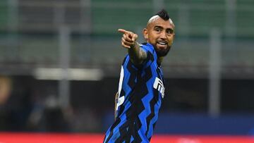 Inter y Vidal sufren y logran un agónico empate ante el Parma