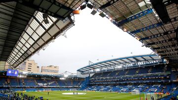 06/04/22 PARTIDO IDA CUARTOS DE FINAL CHAMPIONS LEAGUE 
CHELSEA - REAL MADRID 
ESTADIO STAMFORD BRIDGE  PANORAMICA