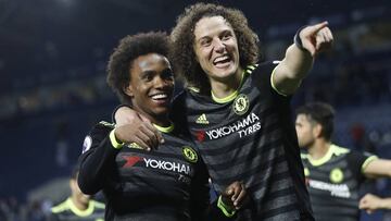 David Luiz sobre Willian: "¡No le dejaré que se vaya del Chelsea!"