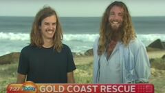 Encuentran vivos a los surfistas perdidos durante dos días en el mar