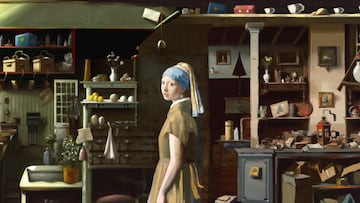 DALL-E ya es capaz de imaginar el resto de un cuadro