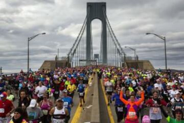 Las imágenes de la Maratón de NY