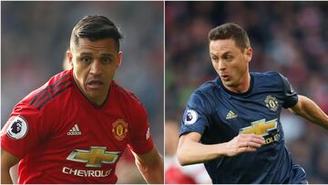 Alexis and Matic in the Manchester United squad for Barcelona clash