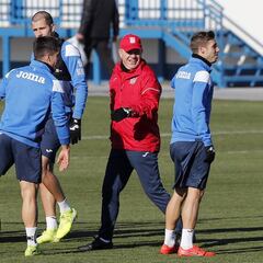 Aguirre extrema el celo previo a Getafe pendiente de la zaga