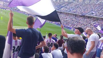 Aumenta la polémica en la grada de animación de Zorrilla