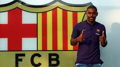 Marlon, nuevo jugador del FC Barcelona.