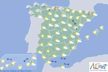 El tiempo durante todo el puente de Semana Santa