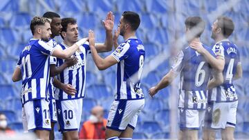 Isak y Oyarzabal suman ya la mitad de los goles de la Real