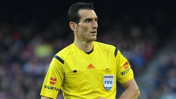 Martínez Munuera dirigirá el Barça-Sevilla y Cuadra Fernández, el Madrid-Levante