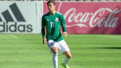 Julian V&aacute;zquez con M&eacute;xico Sub-18