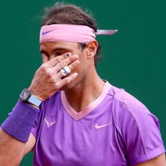 Nadal choca con un mal día y con un gran Rublev en Montecarlo