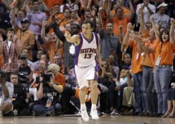 Steve Nash con los Phoenix Suns en 2010.