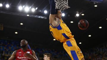 Jacob Wiley reina en la locura del Gran Canaria - Zaragoza