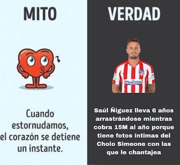 Los memes no perdonan a Simeone