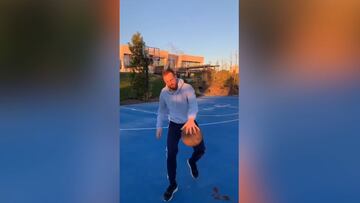 ¡Vale para todo! Oblak impresiona en su Instagram jugando como Stephen Curry