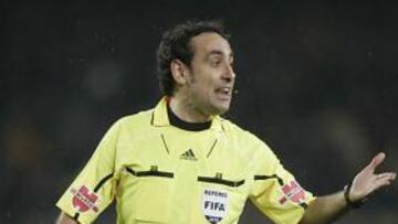 Iturralde se lesiona y Mateu pitará el Espanyol - Atlético