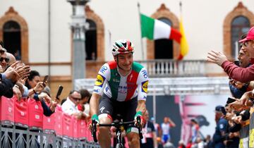 Después del día de descanso, se corrió una nueva etapa en el Giro que comanda el italiano Valerio Conti.