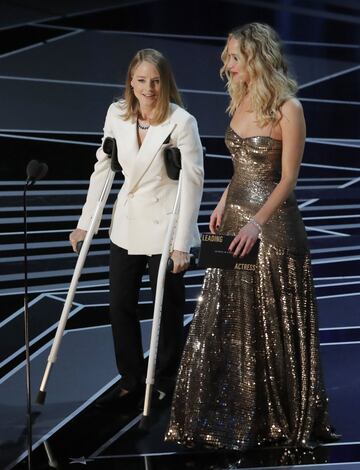 Jodie Foster y Jennifer Lawrence.