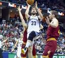 Los Grizzlies de Marc Gasol sufren para ganar a los 'Cavs'