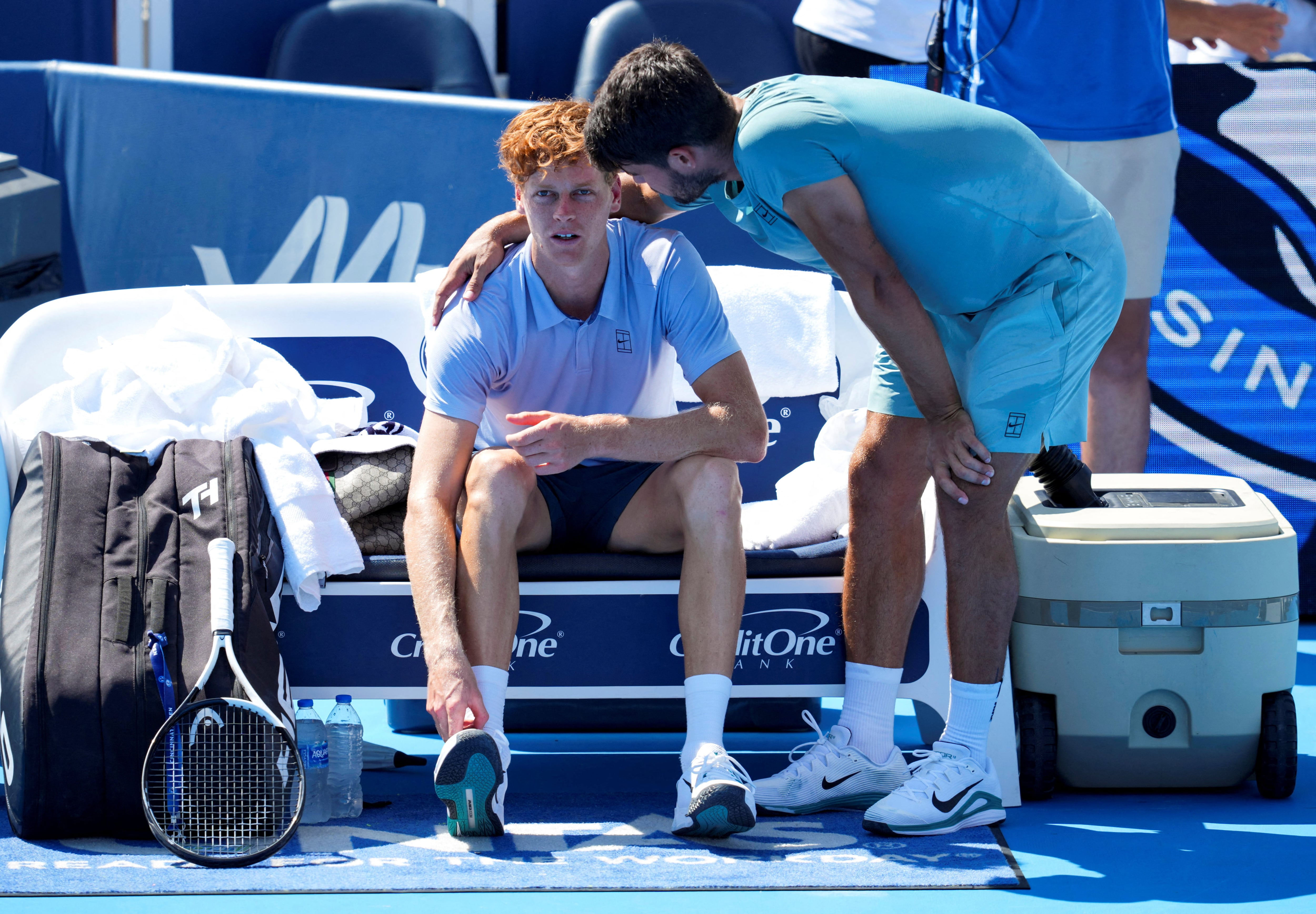 Alcaraz: “Conozco muy bien a Sinner y sabía que pasaba algo”