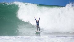 JEFFREYS BAY, EASTERN CAPE, SOUTH AFRICA - JULY 15: Tatiana Weston-Webb of Brazil surfs in the Final of the Corona Open J-Bay on July 15, 2022 at Jeffreys Bay, Eastern Cape, South Africa. (Photo by Beatriz Ryder/World Surf League)