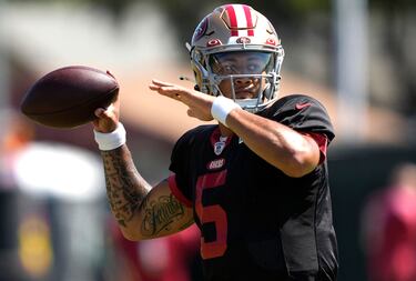 Trey Lance, quarterback suplente de los Cowboys, podrían tener la llave para que Dallas derrote a los 49ers