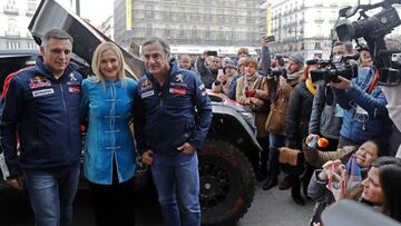 Cruz, Cifuentes y Sainz en Madrid. 