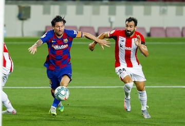 Messi y Balenziaga.