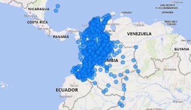 Mapa de casos y muertes por coronavirus por departamentos en Colombia: hoy, 1 de mayo