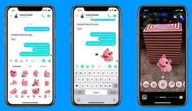 Los Boomerangs de Instagram llegan Facebook Messenger