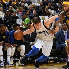 Doncic reina con un triple-doble en la peor noche de los Warriors