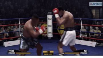 Un youtuber simula un Ali-Tyson que acaba con un brutal KO