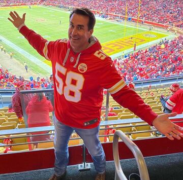 El actor y comediante es un gran aficionado de los Chiefs, de hecho, sus más recientes publicaciones en Instagram están dedicadas al equipo de Kansas.