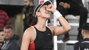 Garbiñe: "Estoy satisfecha de no haber bajado los brazos"