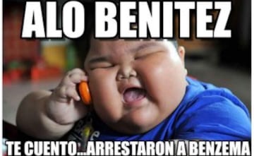 Los mejores memes sobre Karim Benzema