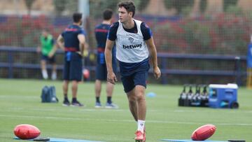 Nikola Vukcevic en la Ciudad Deportiva de Buñol.