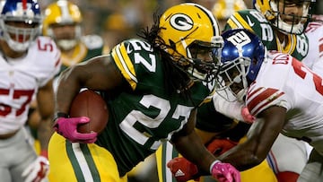 Eddie Lacy se lesiona y a los Packers les crecen los enanos