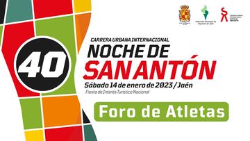 XL Carrera Urbana Internacional Noche de San Antón, 14 de enero de 2023 en Jaén.