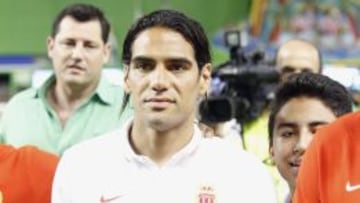 Falcao, en un viaje con el Mónaco.