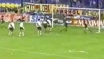 El histórico gol con la nuca del fallecido Hugo Romeo Guerra