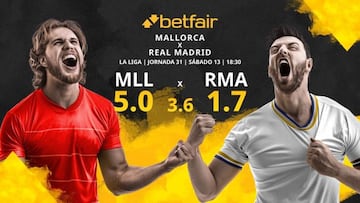 RCD Mallorca vs. Real Madrid: horario, TV, estadísticas, clasificación y pronósticos
