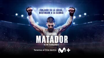 'Topuria: Matador', en Movistar Plus+.