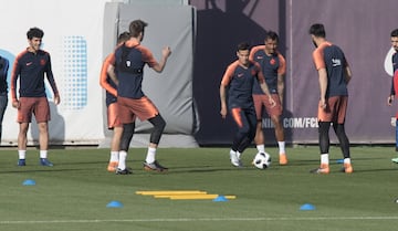 El Barça prepara la final contra el Sevilla