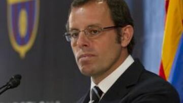 Sandro Rosell: "Creo que Jordi Alba quiere volver a casa"