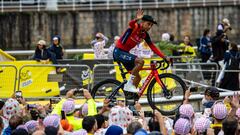 Egan Bernal, listo para el Tour de Francia 2023.