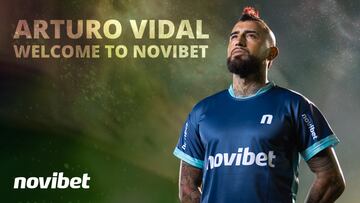 Novibet anuncia a Arturo Vidal como su primer embajador de marca global